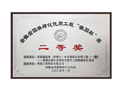 黑河荣获2025“徽园杯”奖二等奖